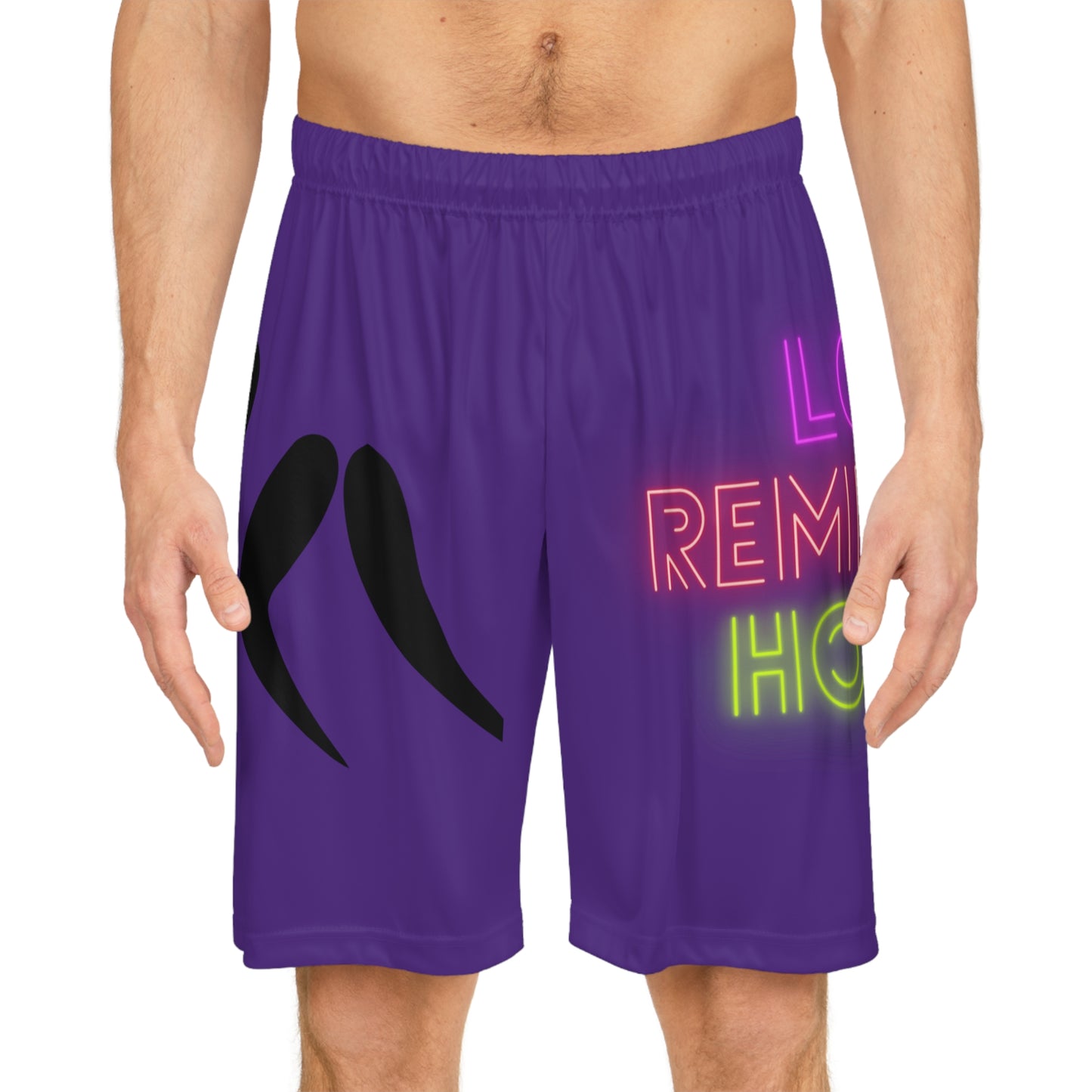 Basketball Shorts: Wrestling Purple