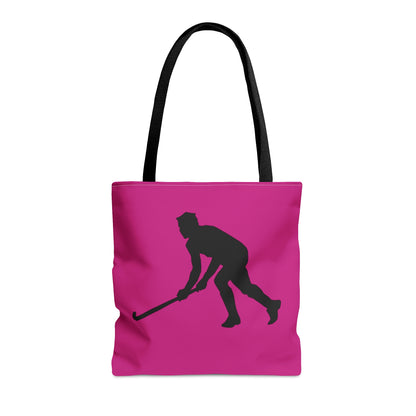 Tote Bag: Hockey Pink