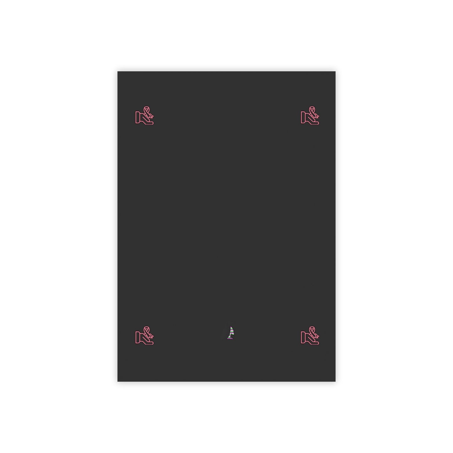 Post-it® Note Pads: Fight Cancer Black