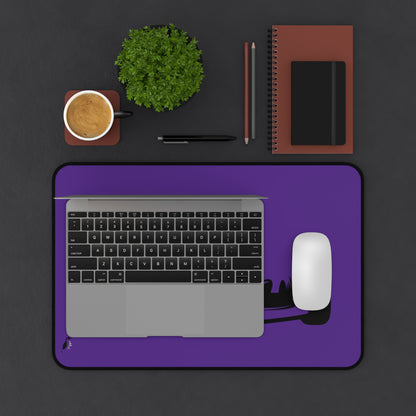 Desk Mat: Racing Purple