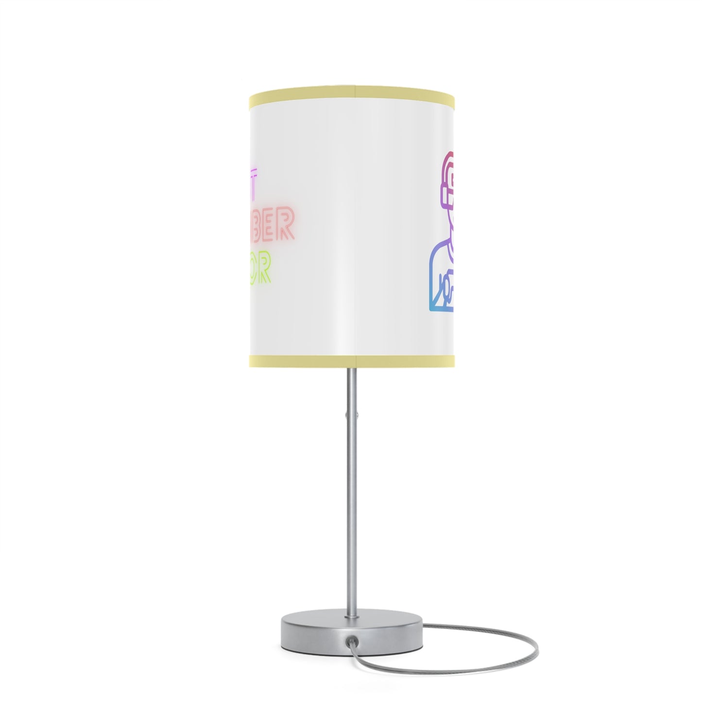 Lamp on a Stand, US|CA plug: Gaming White 