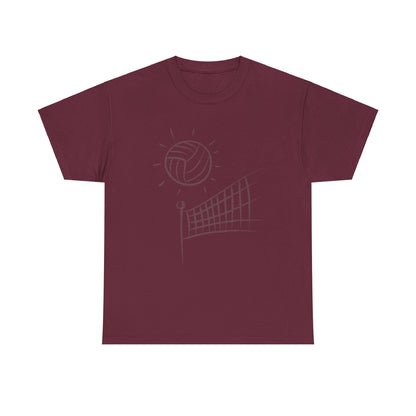 Heavy Cotton Tee: Volleyball #1