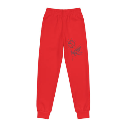 Youth Joggers: Volleyball Red