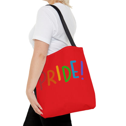 Tote Bag: LGBTQ Pride Red