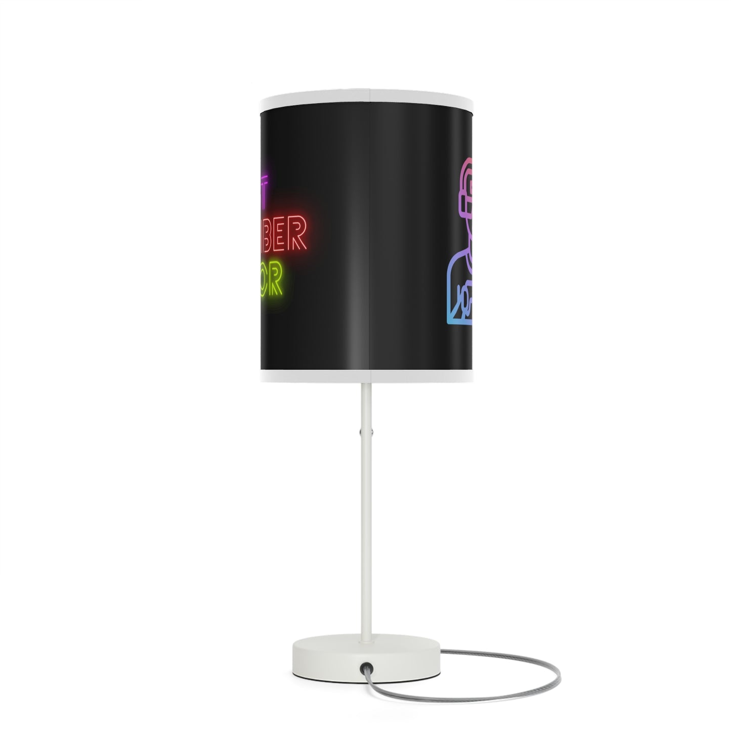 Lamp on a Stand, US|CA plug: Gaming Black