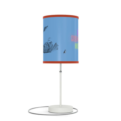 Lamp on a Stand, US|CA plug: Writing Lite Blue