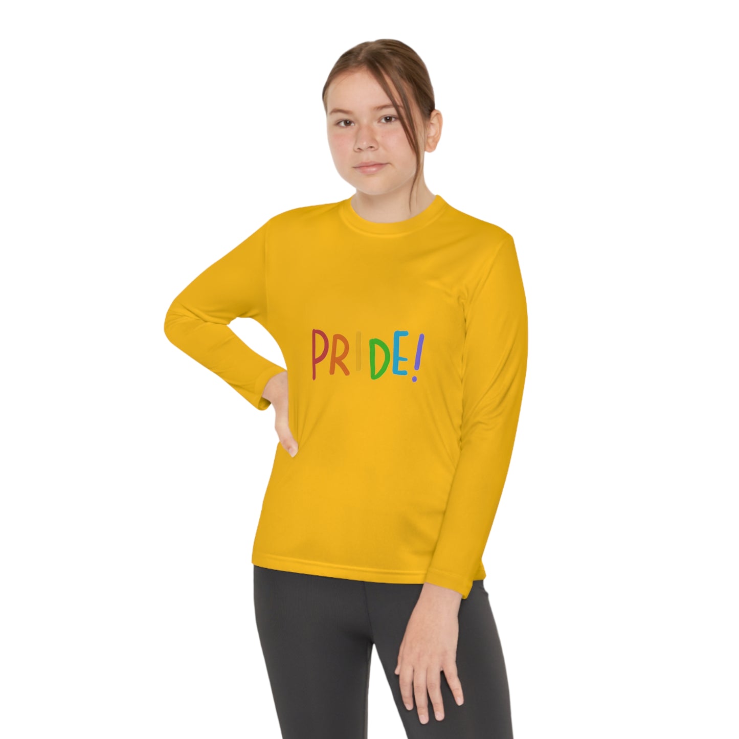 Youth Long Sleeve Competitor Tee: LGBTQ Pride