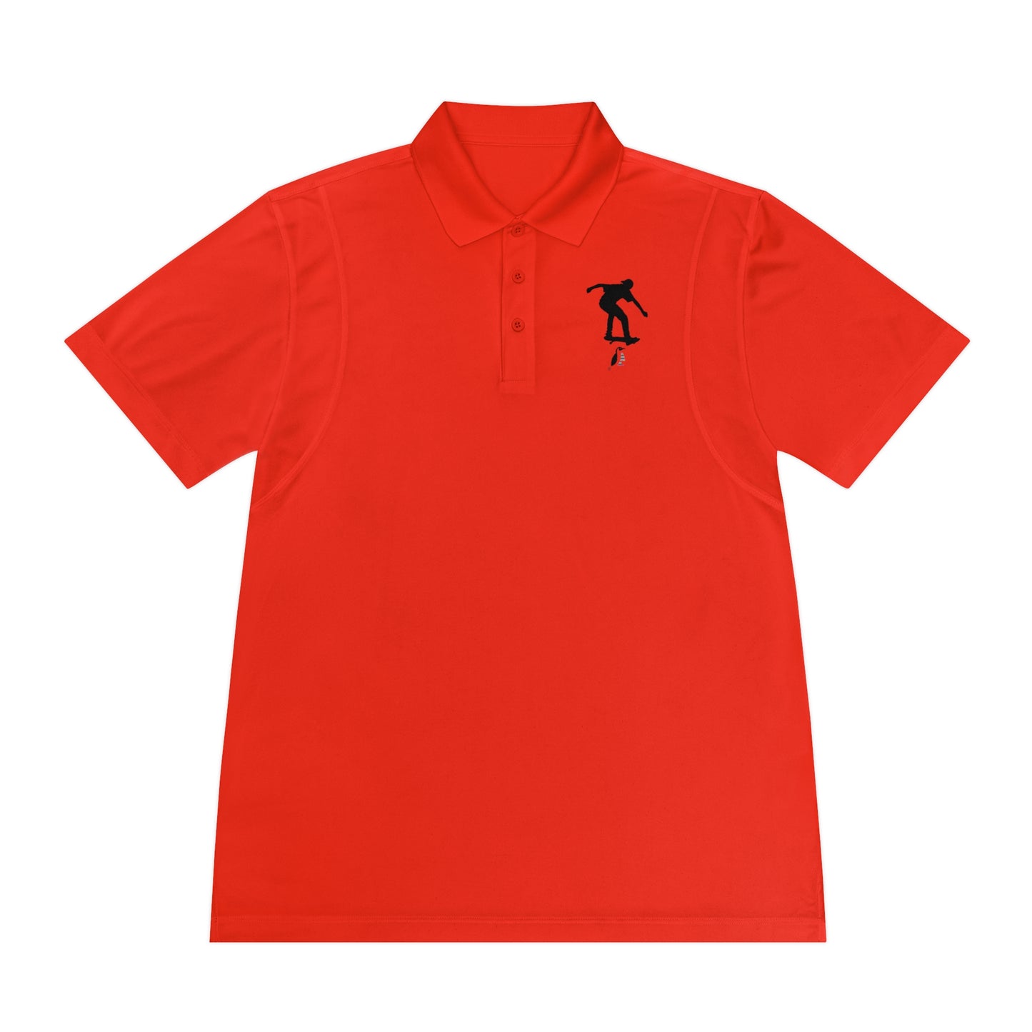 Men's Sport Polo Shirt: Skateboarding #1