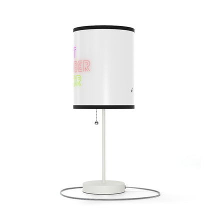 Lamp on a Stand, US|CA plug: Lost Remember Honor White 