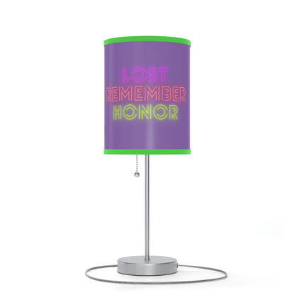 Lamp on a Stand, US|CA plug: Wrestling Lite Purple