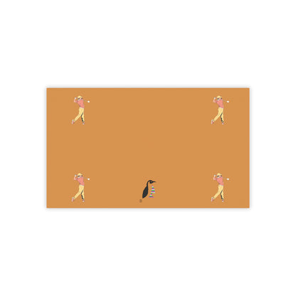 Post-it® Note Pads: Golf Lite Brown