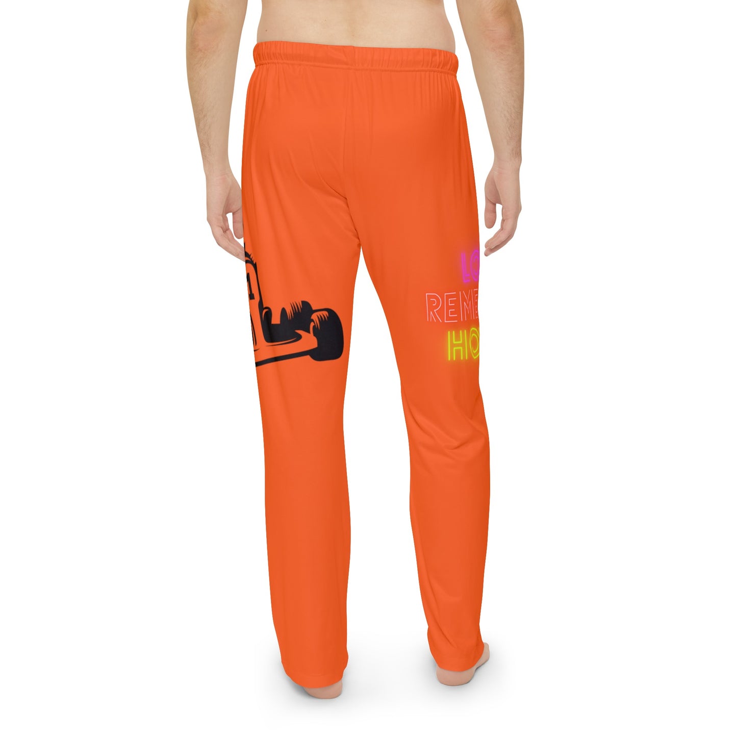 Men's Pajama Pants: Racing Orange