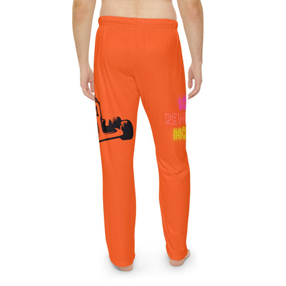 Men's Pajama Pants: Racing Orange