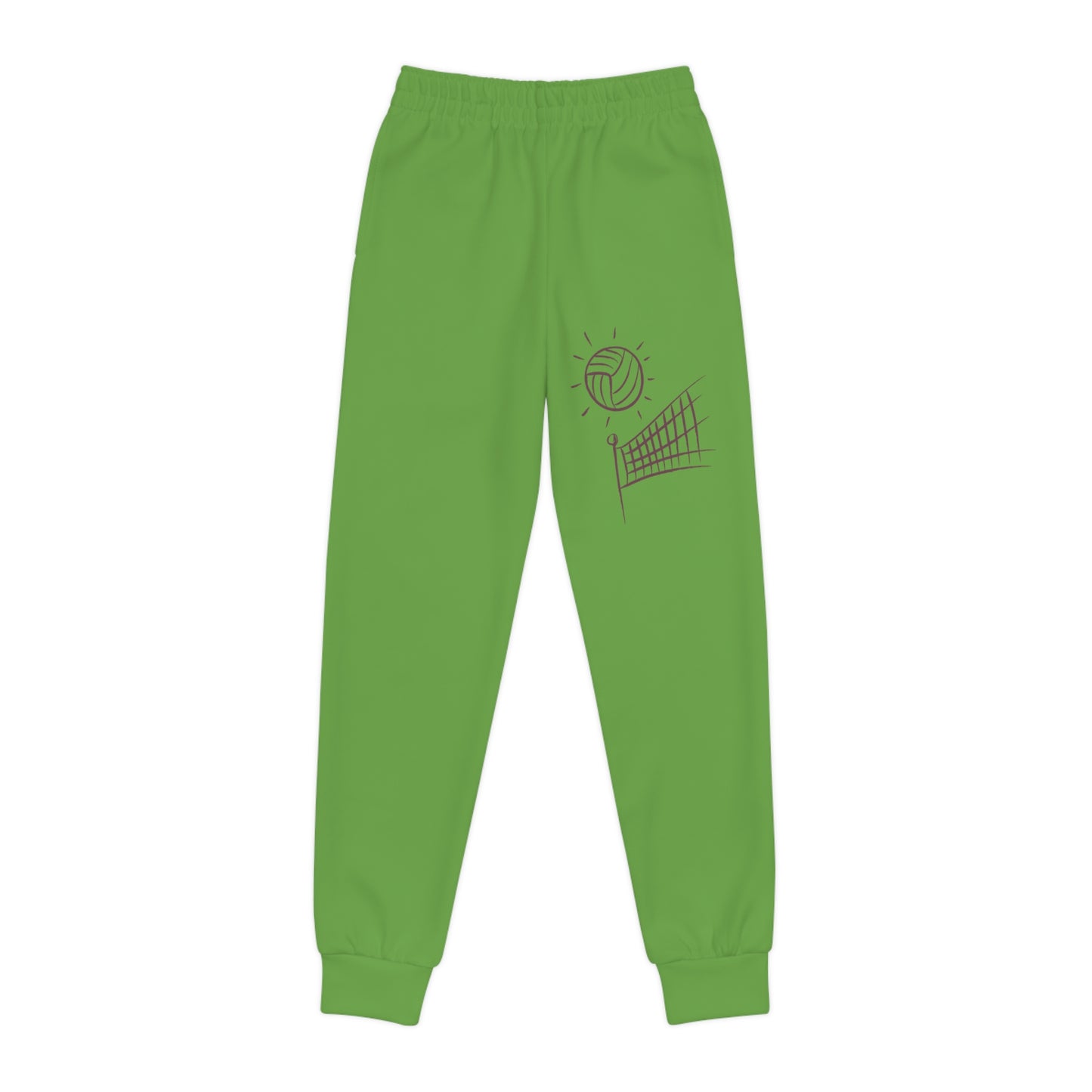 Youth Joggers: Volleyball Green