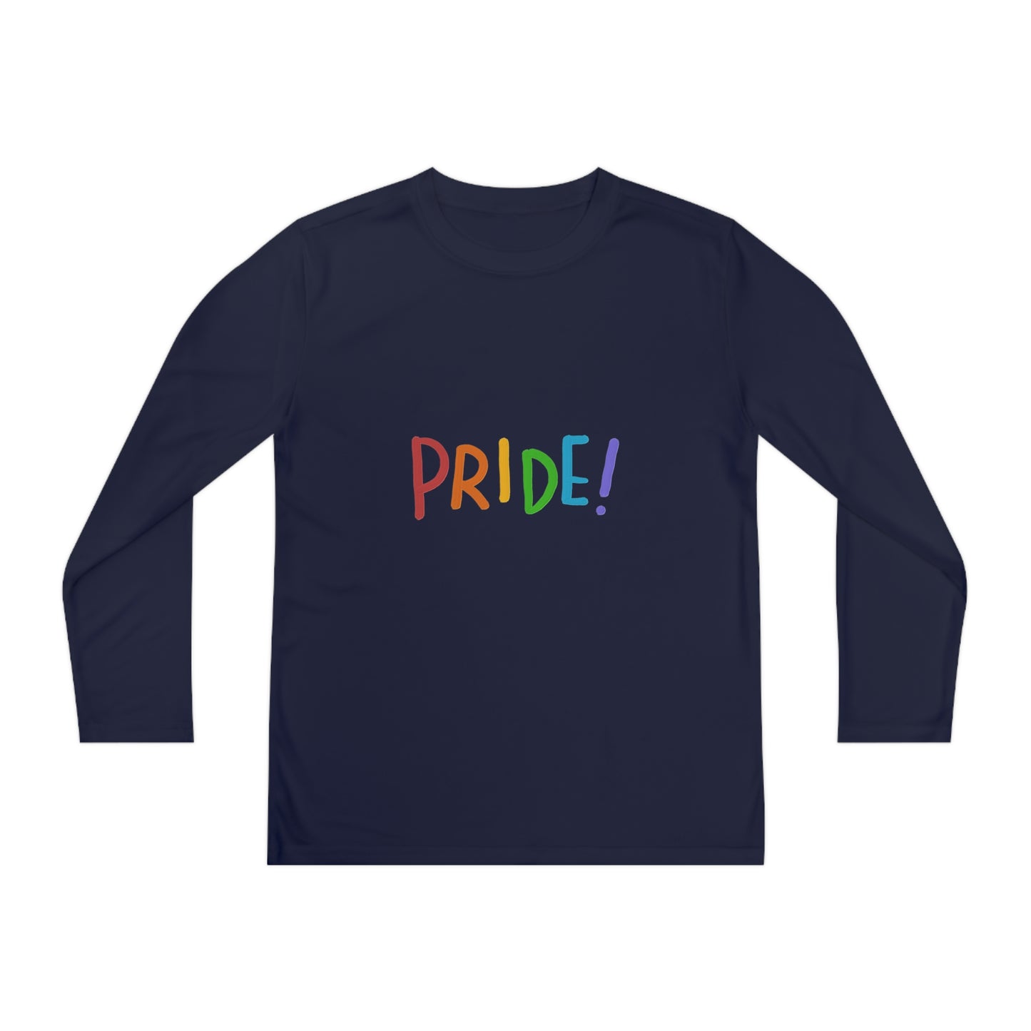 Youth Long Sleeve Competitor Tee: LGBTQ Pride