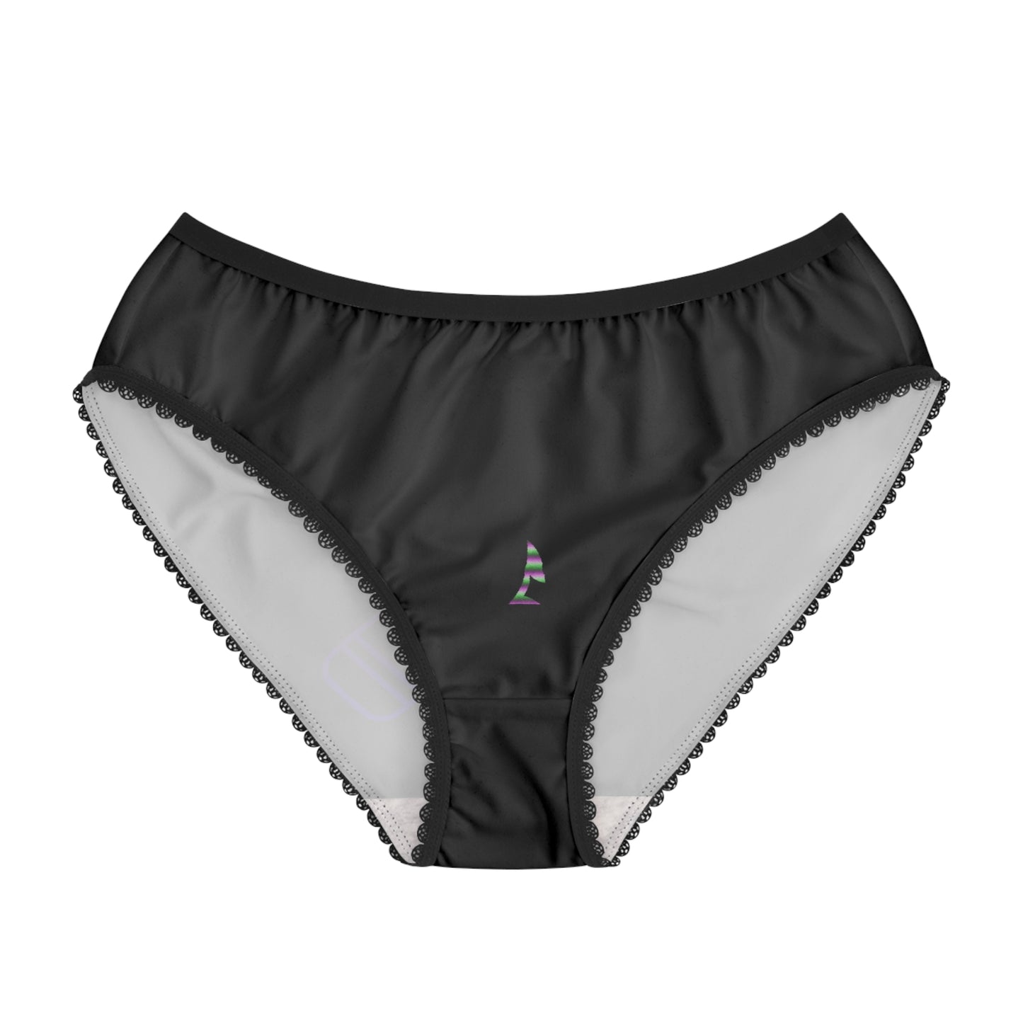 Women's Briefs: Music Black