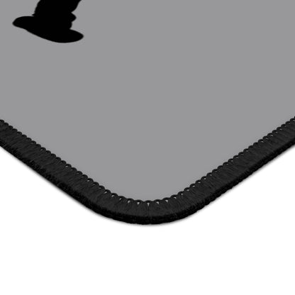 Gaming Mouse Pad: Baseball Grey