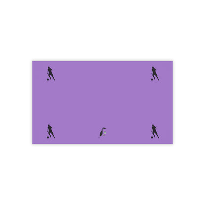 Post-it® Note Pads: Soccer Lite Purple