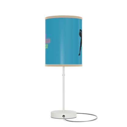 Lamp on a Stand, US|CA plug: Basketball Turquoise