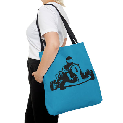 Tote Bag: Racing Turquoise