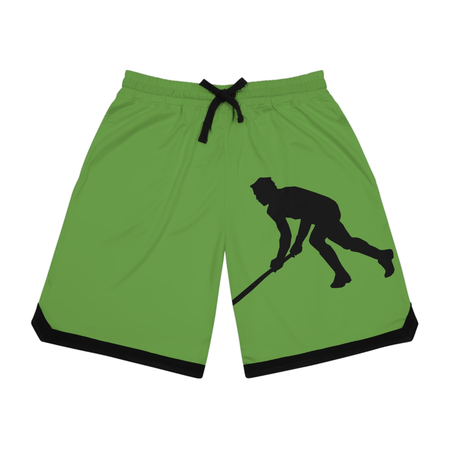 Basketball Rib Shorts: Hockey Green