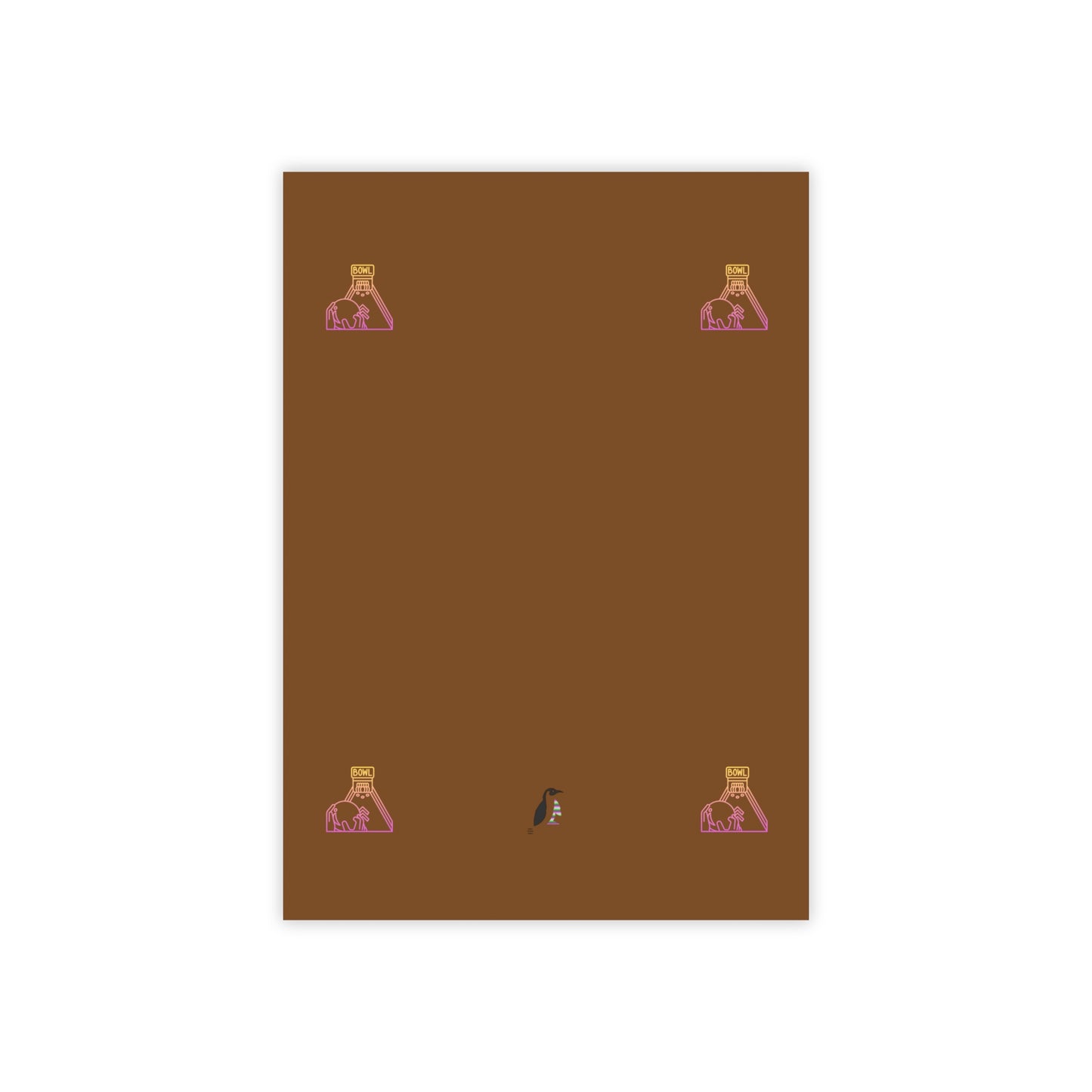 Post-it® Note Pads: Bowling Brown