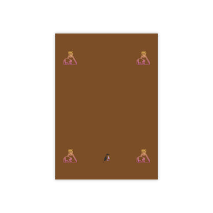 Post-it® Note Pads: Bowling Brown