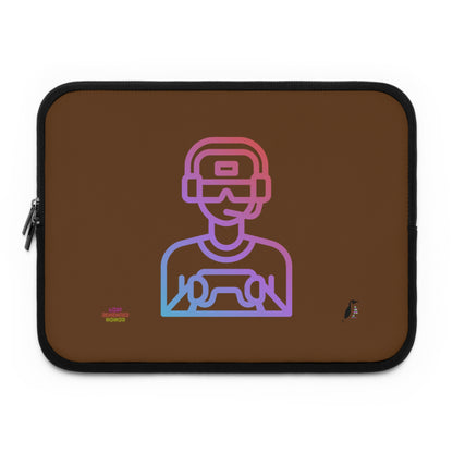 Laptop Sleeve: Gaming Brown