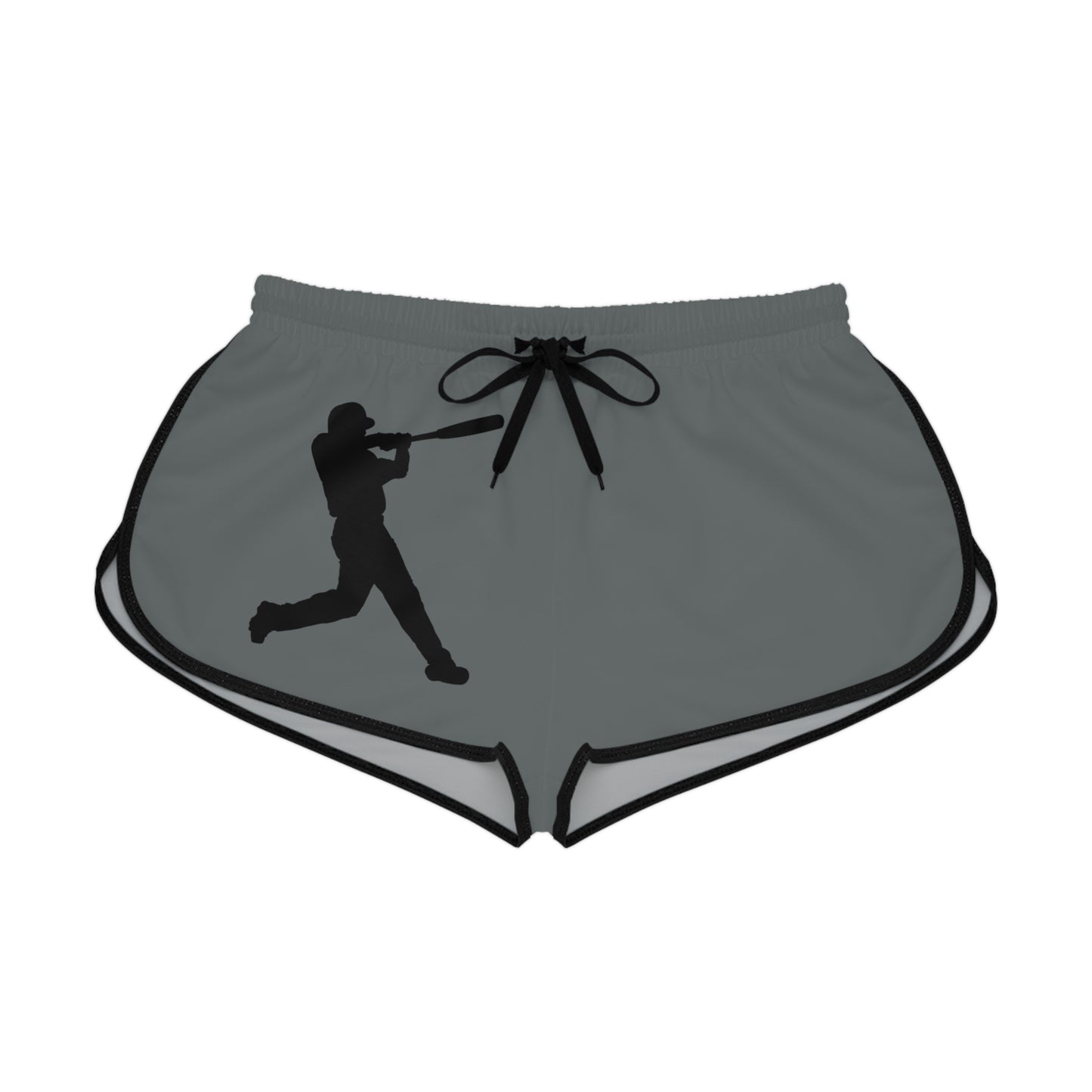 Women's Relaxed Shorts: Baseball Dark Grey