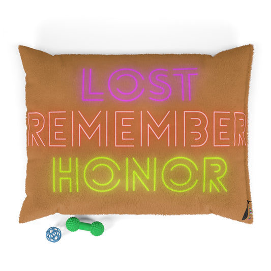 Pet Bed: Lost Remember Honor Lite Brown