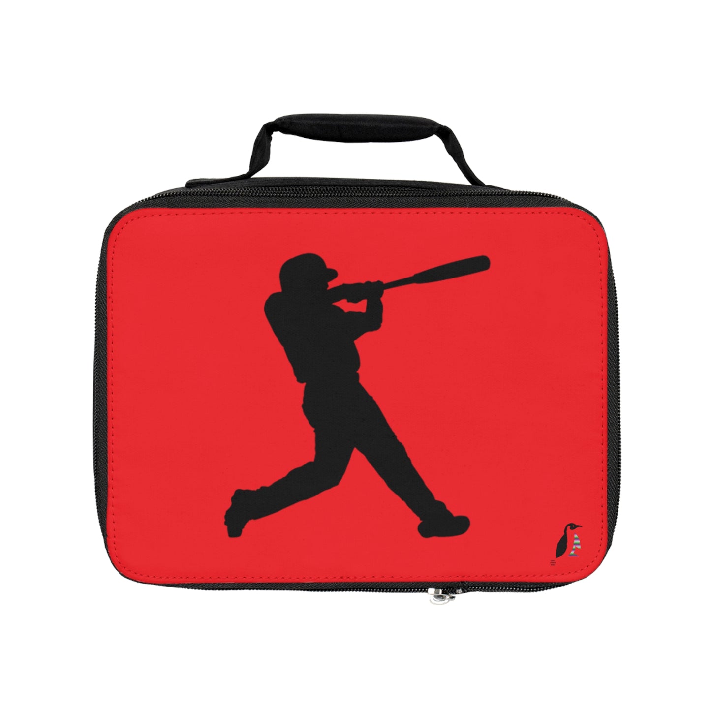 Lunch Bag: Baseball Red