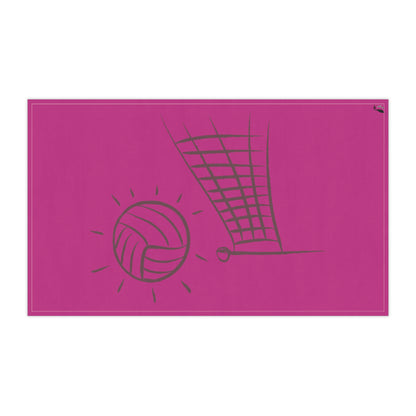 Kitchen Towel: Volleyball Pink