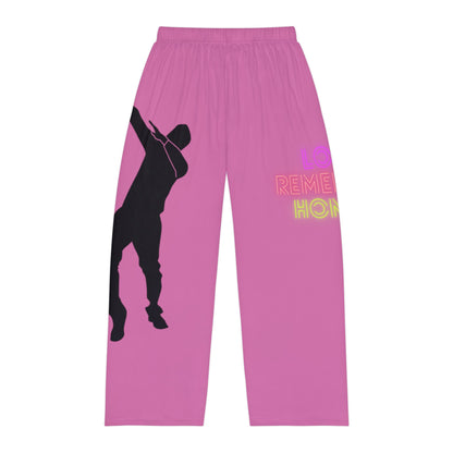 Men's Pajama Pants: Dance Lite Pink