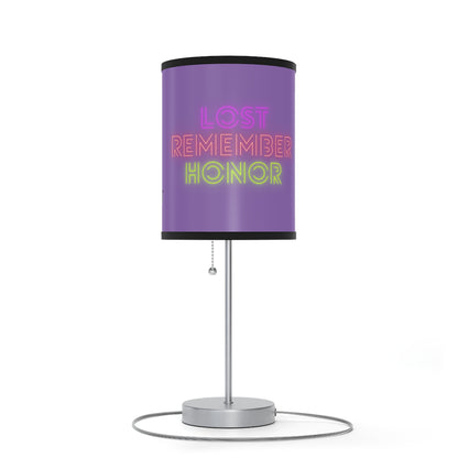 Lamp on a Stand, US|CA plug: Writing Lite Purple