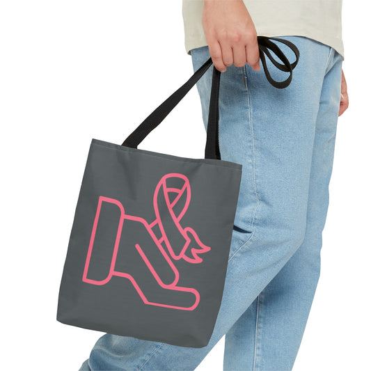 Tote Bag: Fight Cancer Dark Grey