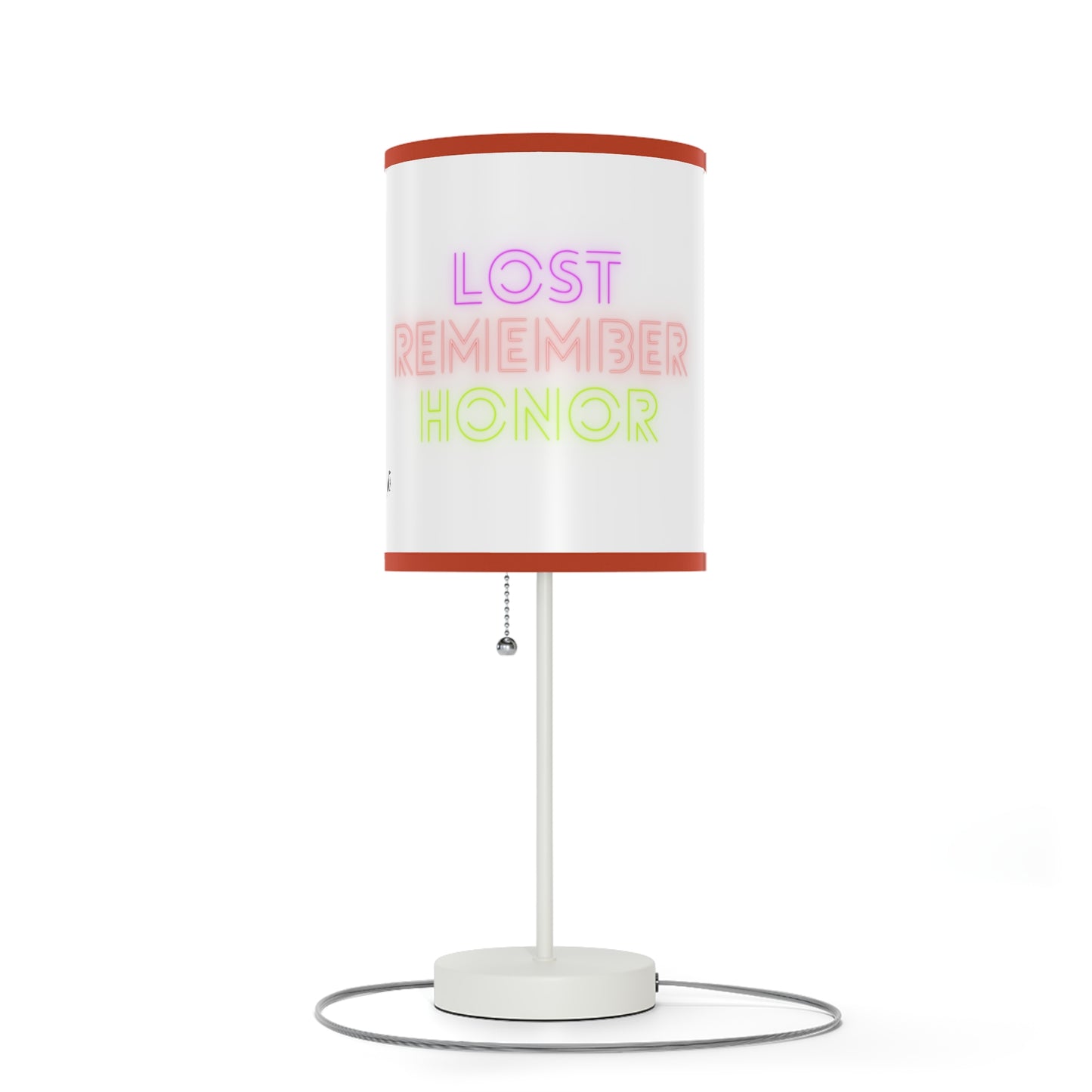 Lamp on a Stand, US|CA plug: Wrestling White