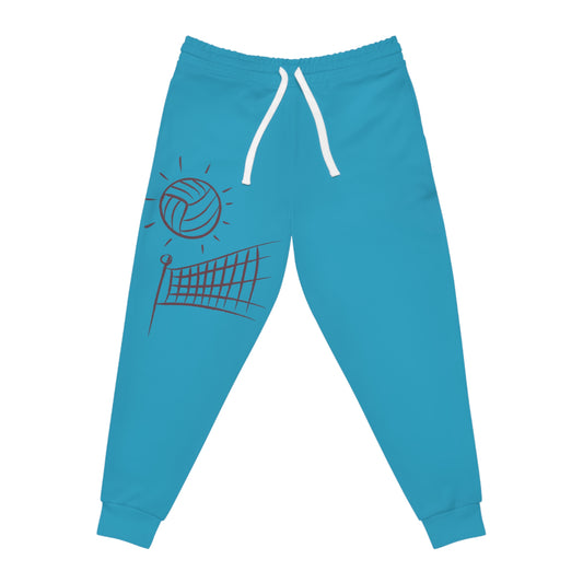 Athletic Joggers: Volleyball Turquoise