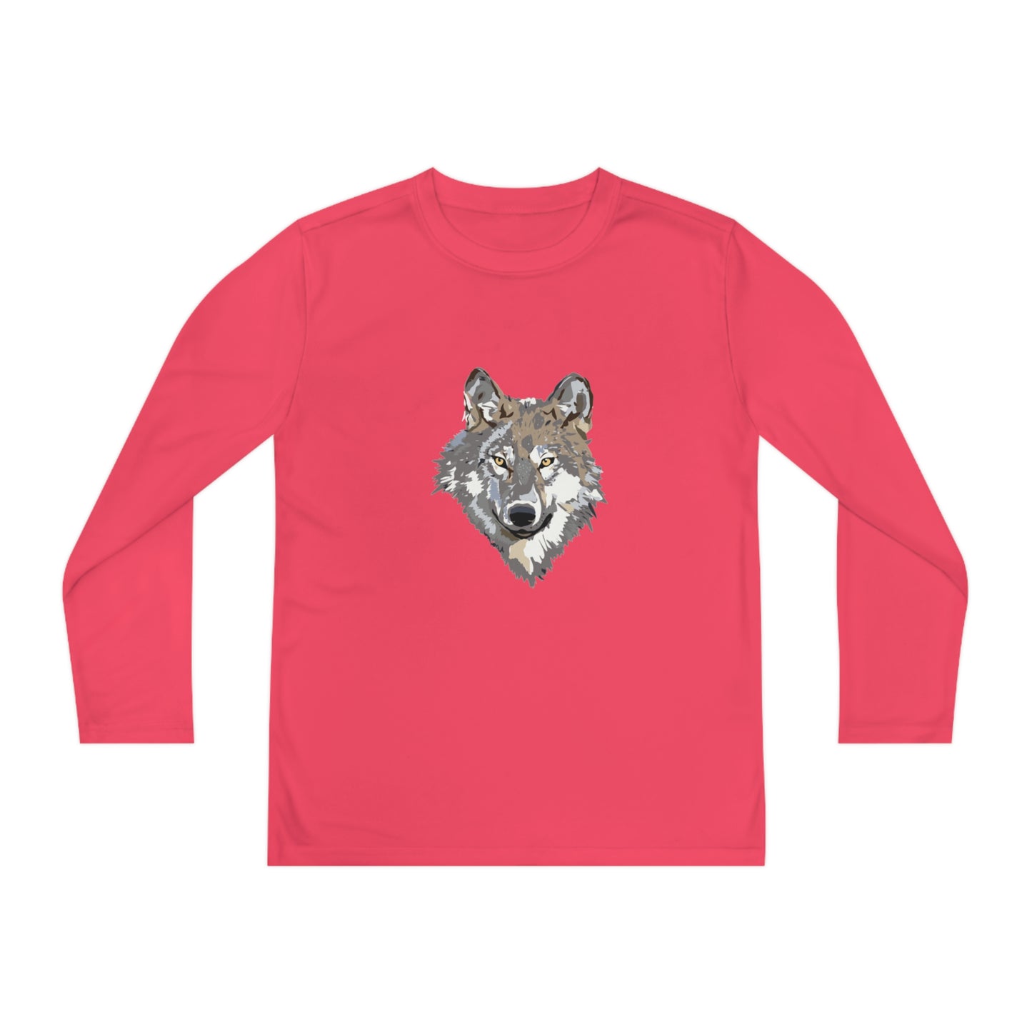 Youth Long Sleeve Competitor Tee: Wolves