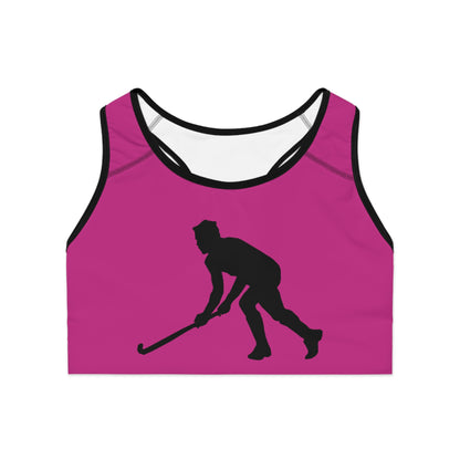 Sports Bra: Hockey Pink