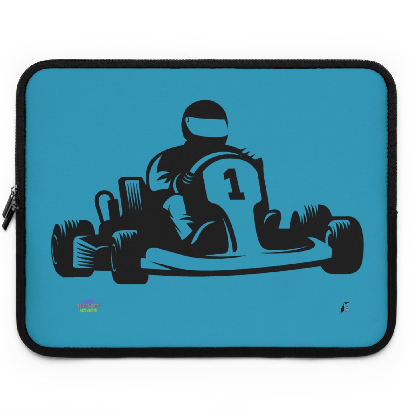 Laptop Sleeve: Racing Turquoise