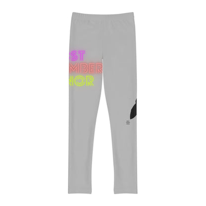 Youth Full-Length Leggings: Lost Remember Honor Lite Grey