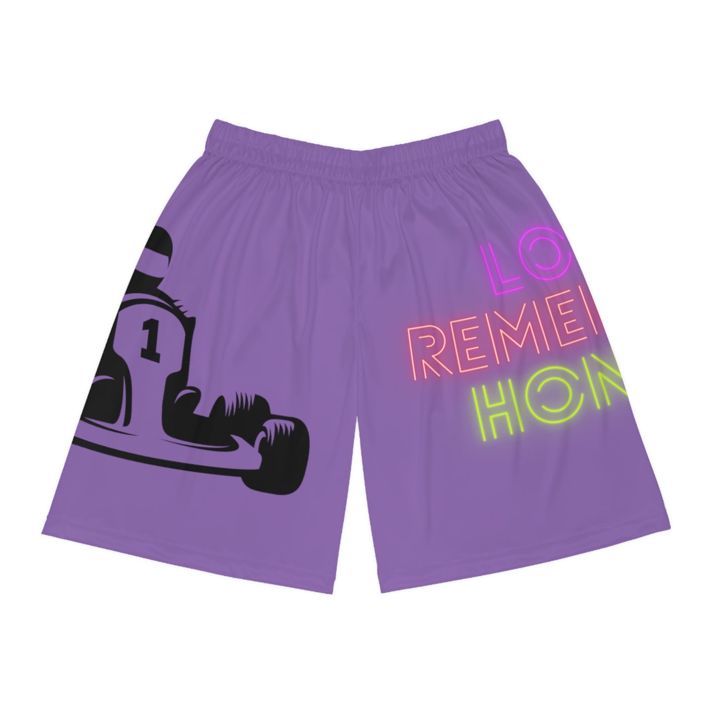 Basketball Shorts: Racing Lite Purple