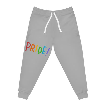 Athletic Joggers: LGBTQ Pride Lite Grey