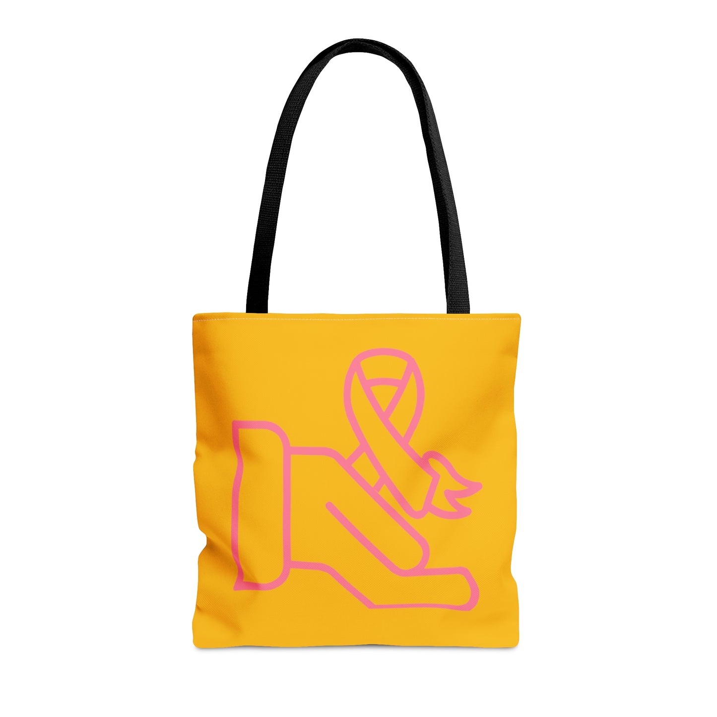 Tote Bag: Fight Cancer Yellow