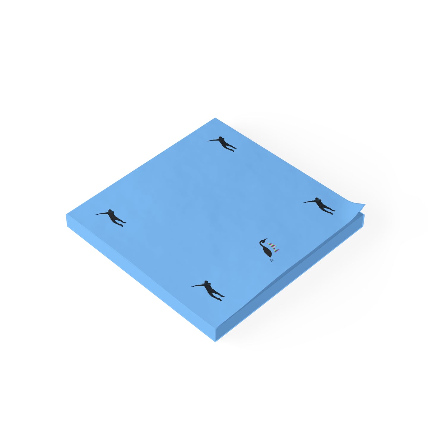 Post-it® Note Pads: Dance Lite Blue