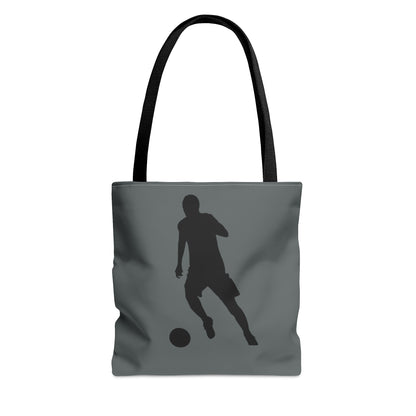 Tote Bag: Soccer Dark Grey