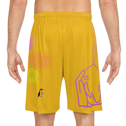 Basketball Shorts: Bowling Yellow