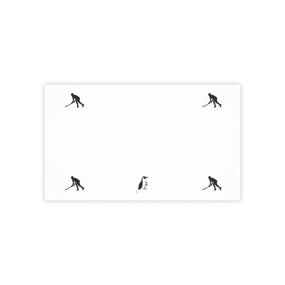 Post-it® Note Pads: Hockey White