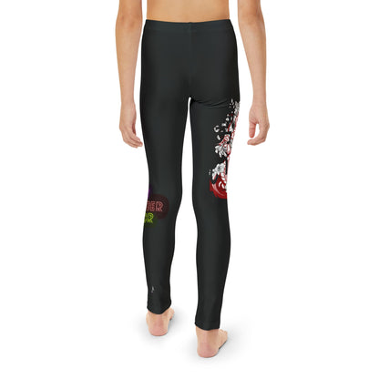 Youth Full-Length Leggings: Dragons Black