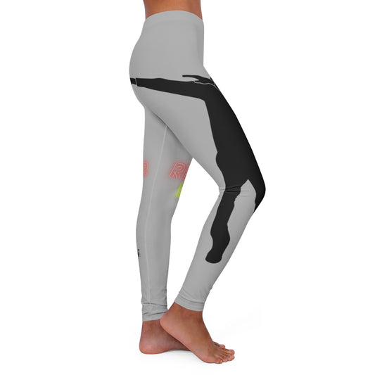 Women's Spandex Leggings: Dance Lite Grey